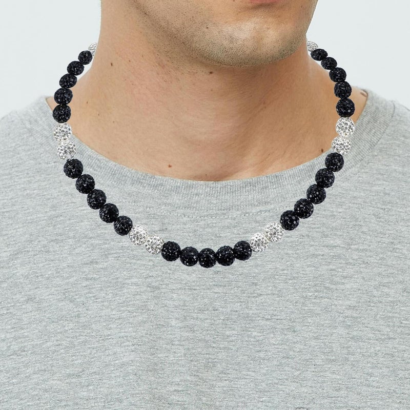 SUPBOMM Baseball Ice Necklace, Bling Beaded Necklaces, Drip Chain, League Team Colors Gifts for Men - Image 5
